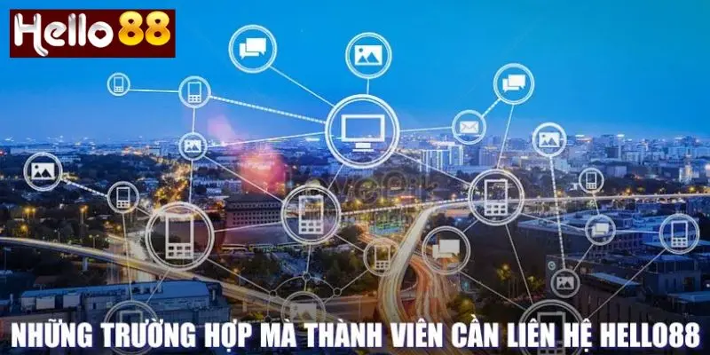 Trường hợp cần liên hệ Hello88