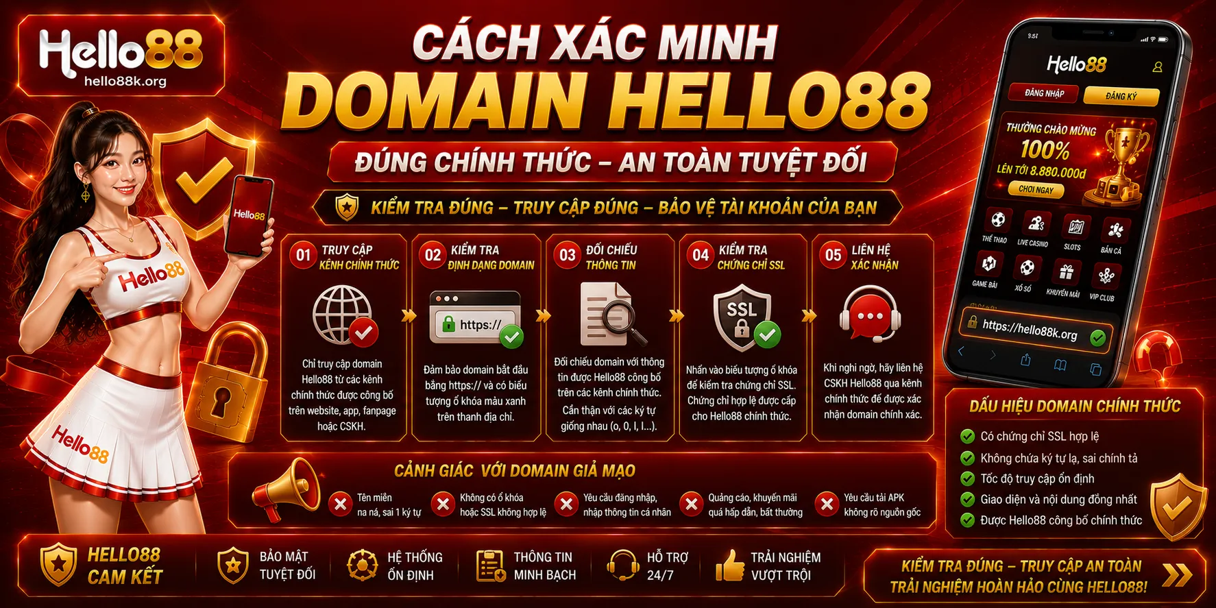 Cách xác minh domain Hello88