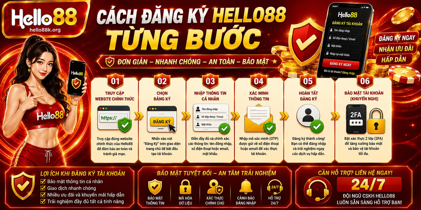 Cách đăng ký Hello88 từng bước
