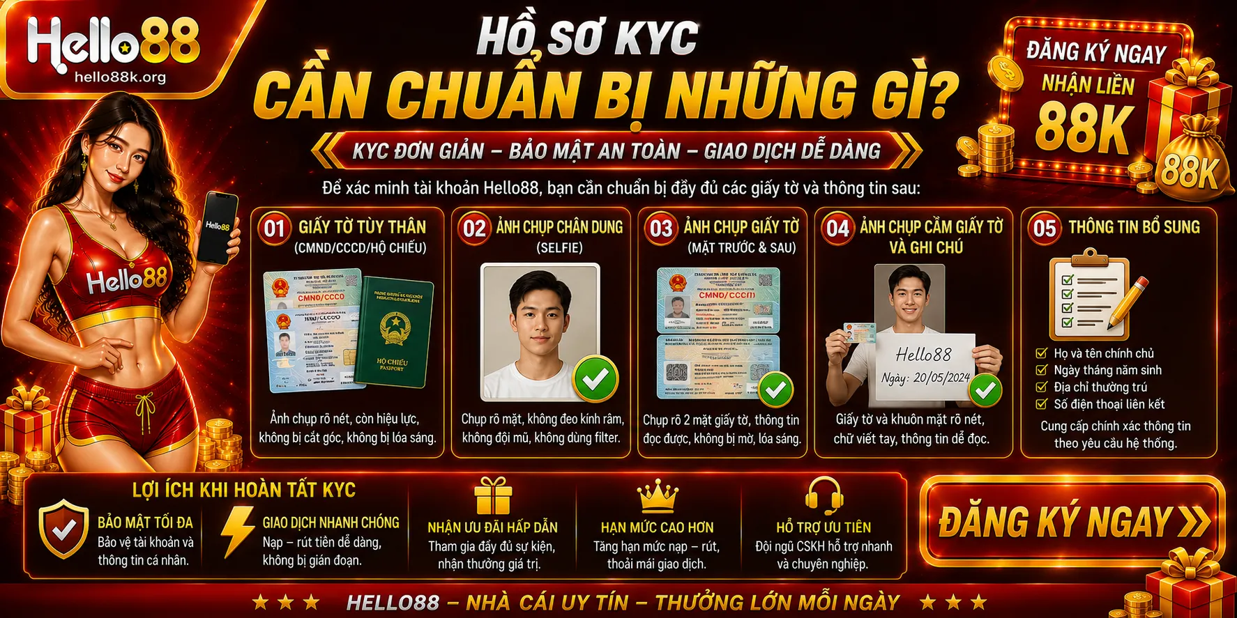 Hồ sơ KYC cần chuẩn bị những gì?