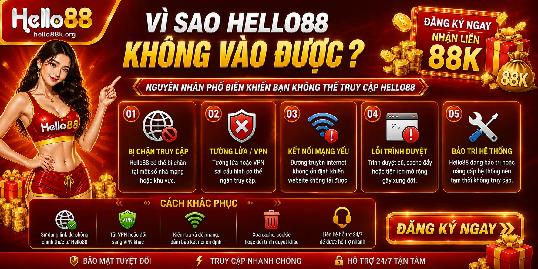 Không Vào Được Hello88: Nguyên Nhân Và Cách Khắc Phục 1 Vì sao Hello88 không vào được?