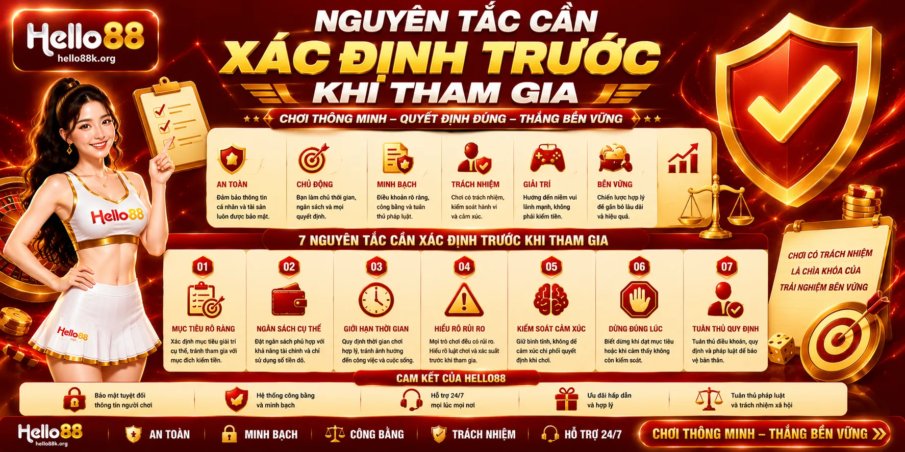 Nguyên tắc cần xác định trước khi tham gia